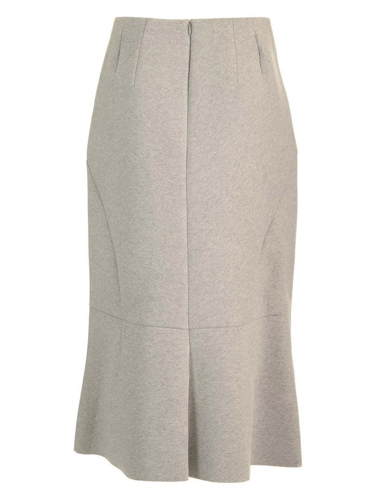 Dries Van Noten Scuba Cotton Midi Skirt 2