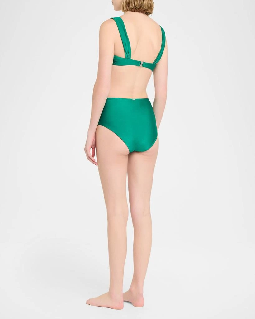 SIMKHAI Anniston Ruched Bikini Top 3