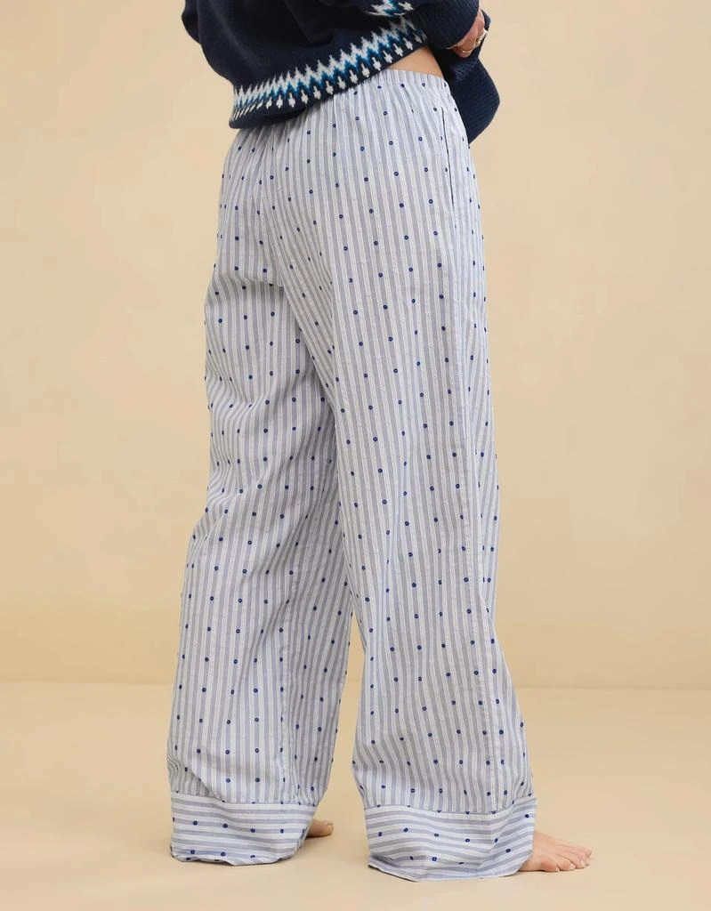 Aerie Aerie Off-Duty Poplin Trouser PJ 3