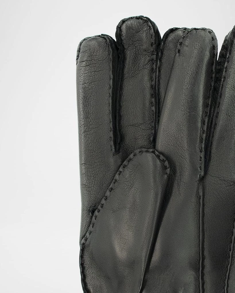 Portolano Men's Cashmere-Lined Handsewn Leather Gloves 2