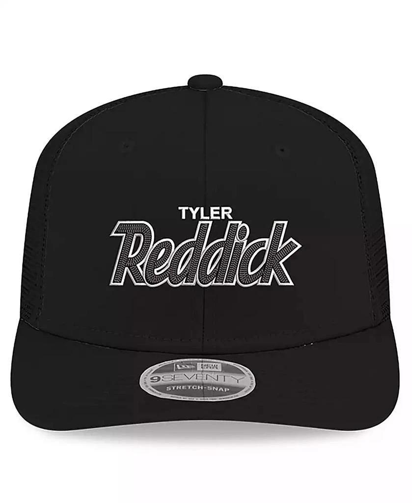 New Era Men's Black Tyler Reddick 9SEVENTY Chain Glow Stretch-Snap Hat 2