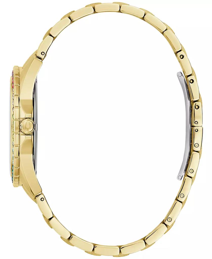 Bulova Men's Classic Phantom Gold-Tone Stainless Steel Bracelet Watch 40mm