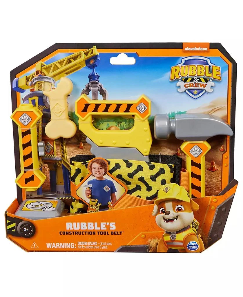 Rubble & Crew Rubble's Construction Tool Belt, with 6 Piece Kids Tool Set 2