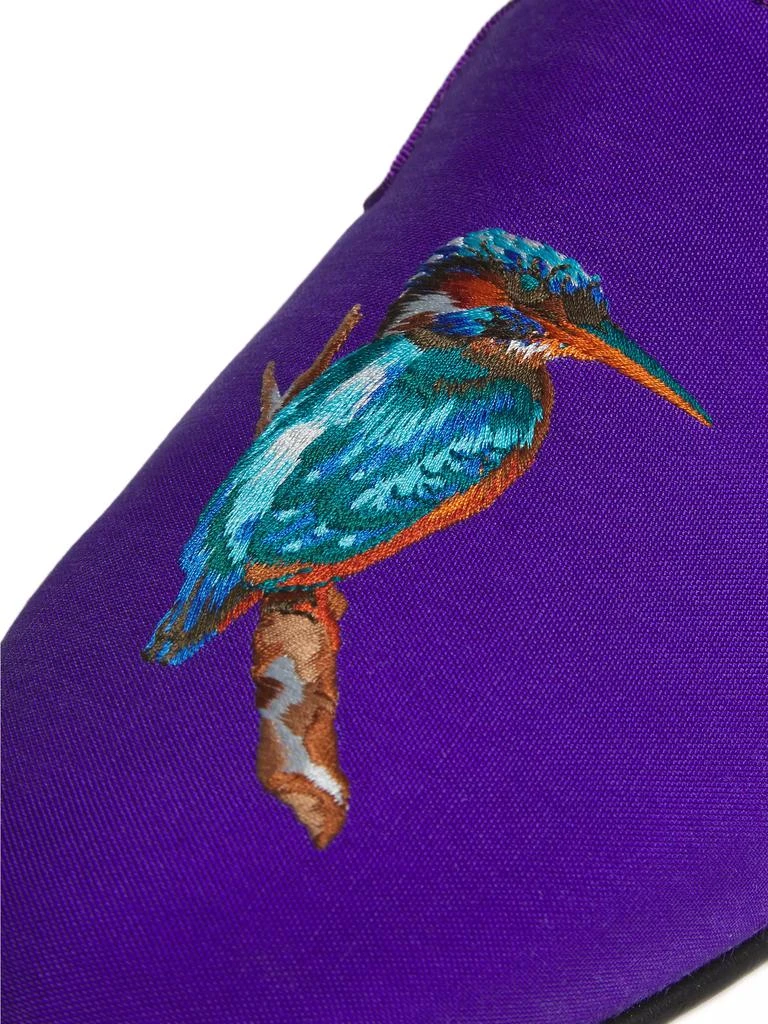 Ralph Lauren Kingfisher Bird Embroidered Loafers 6