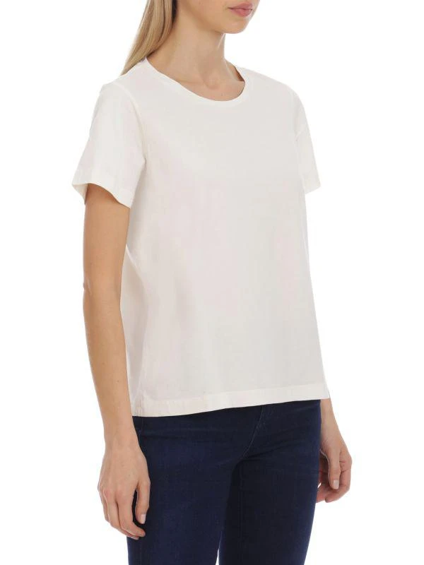 Avec Les Filles Solid Colored Tee 3