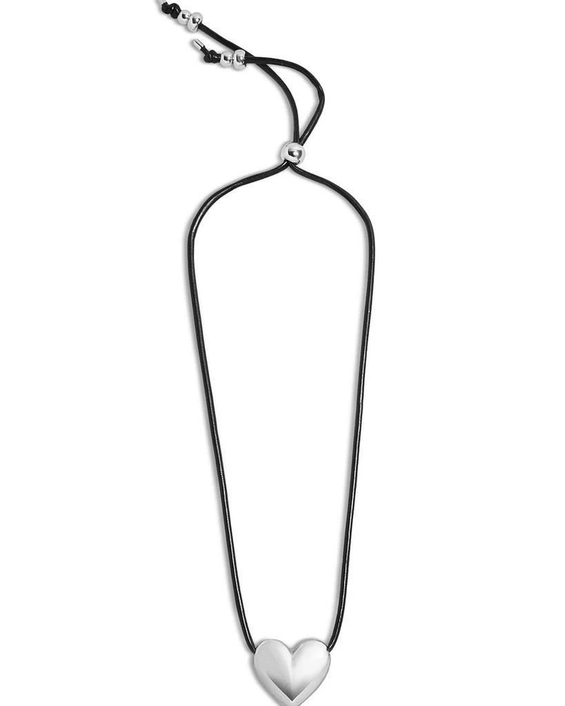 BAUBLEBAR Millie Bubble Heart Paracord Pendant Necklace, 26" 3