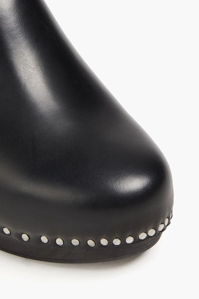 Isabel Marant Tulee studded leather clogs 4
