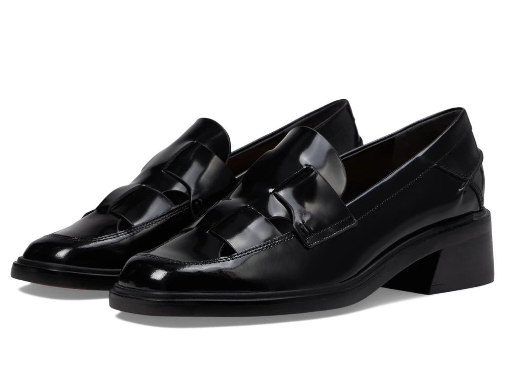 Franco Sarto Gene Cut Out Heeled Loafers 1