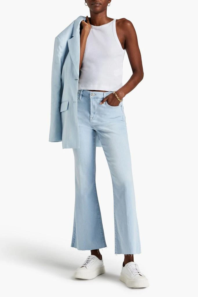FRAME Le Easy Flare high-rise flared jeans 2