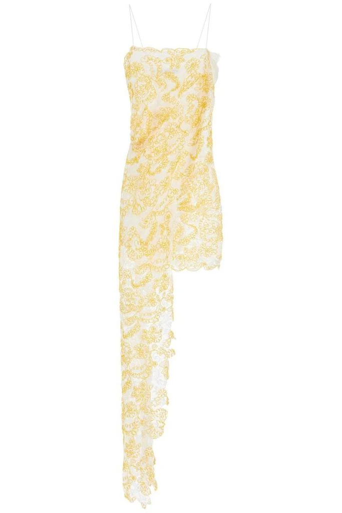 mini dress in yellow floral lace with adjustable straps  On Sale Now with  Up to 34% Off | Discover Exclusive Deals & Savings at BeyondStyle   Authentic Christopher Esber women >