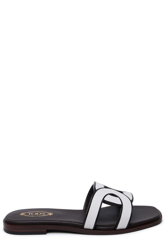 【送料&関税込】Tod's Logo Engraved Slip-on Sandals Tod's Tod's Logo Engraved Slip-On Sandals - Shoes - Free