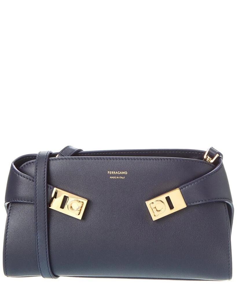 Salvatore Ferragamo Ferragamo Hug Leather Crossbody 1