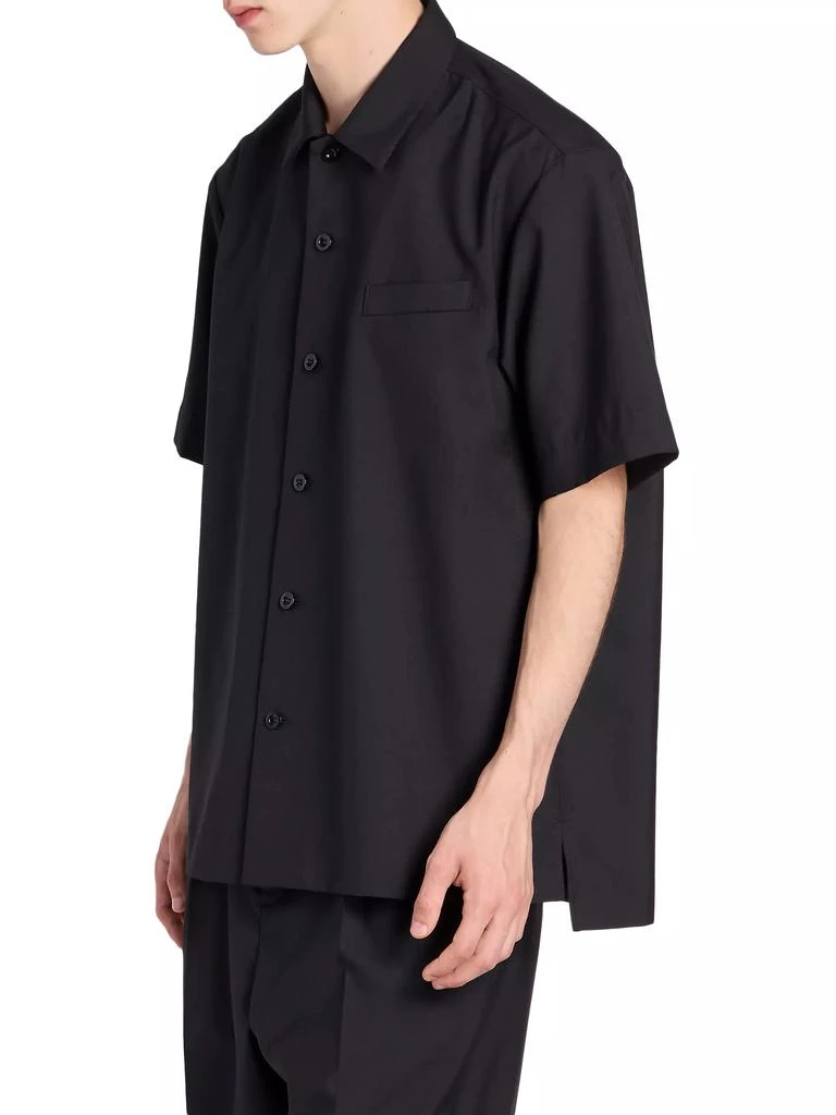 Sacai Short-Sleeve Button-Up Shirt 4