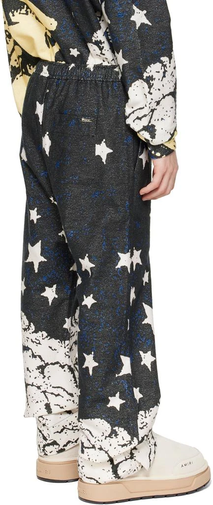 AMIRI Kids Black Moonscape Lounge Pants 3