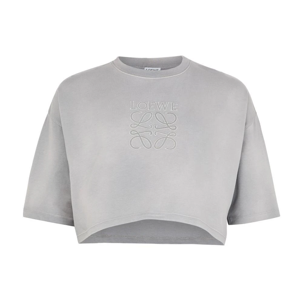 Loewe Cropped cotton t-shirt 7