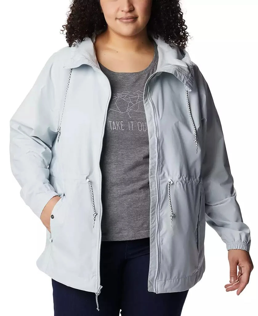 Columbia Plus Size Lillian Ridge Rain Jacket 1