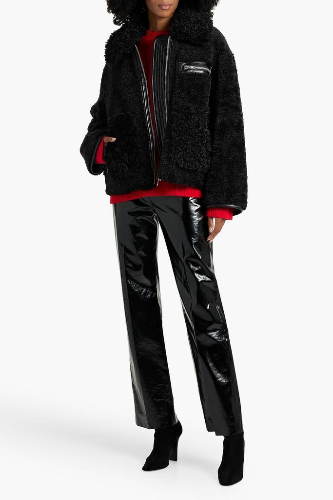 STAND STUDIO Joann faux shearling jacket