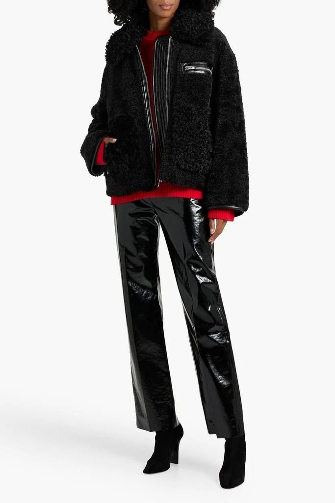 STAND STUDIO Joann faux shearling jacket 2