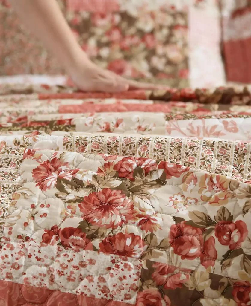 Laura Ashley Harrietta Patchwork Reversible 3-Pc. Quilt Set 10