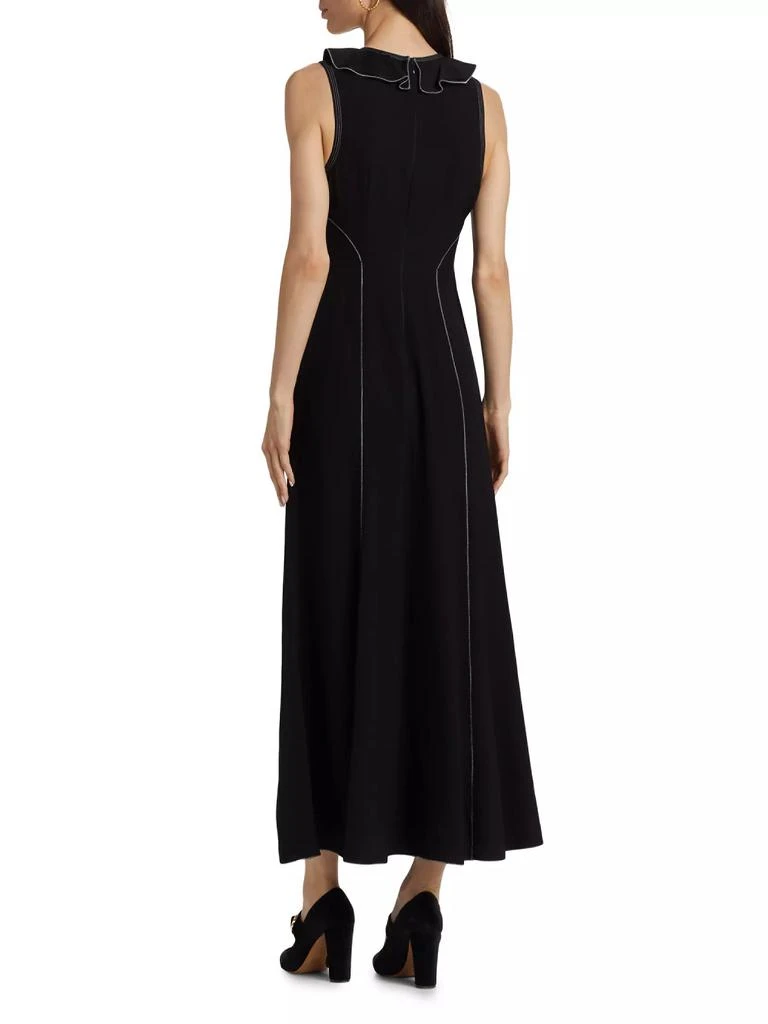Ulla Johnson Lille Ruffled Sleeveless Maxi Dress 5