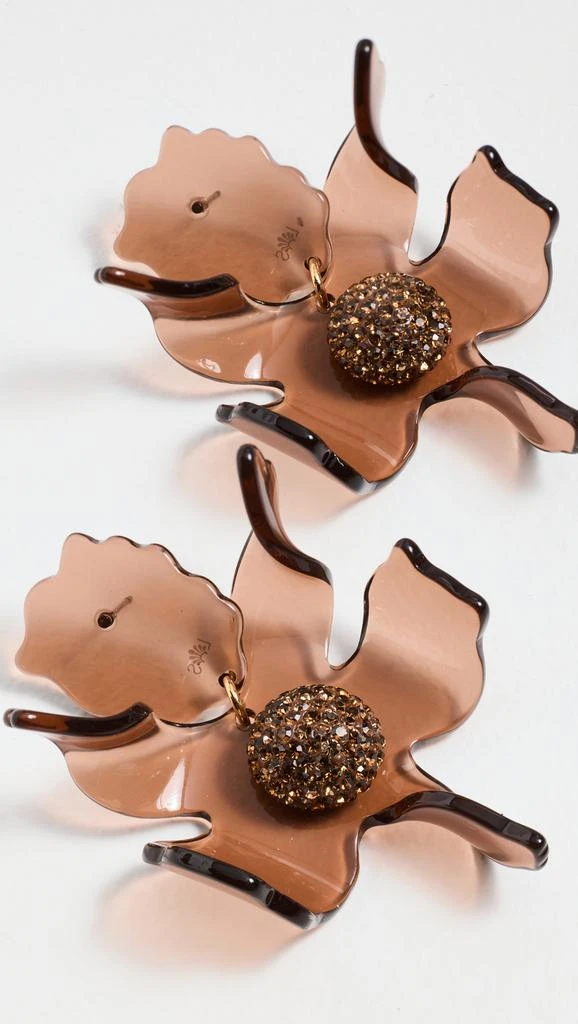 Lele Sadoughi Crystal Lily Earrings 3