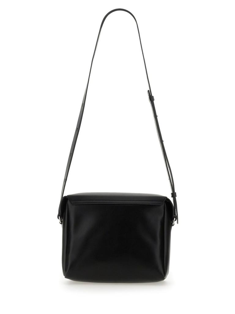 Jil Sander Jil Sander Logo Embossed Small Shoulder Bag