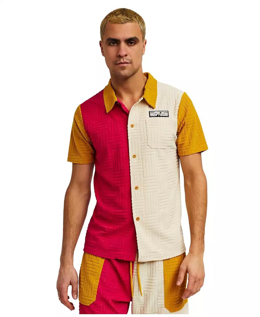 Reason Color Blocked Men's Shirt