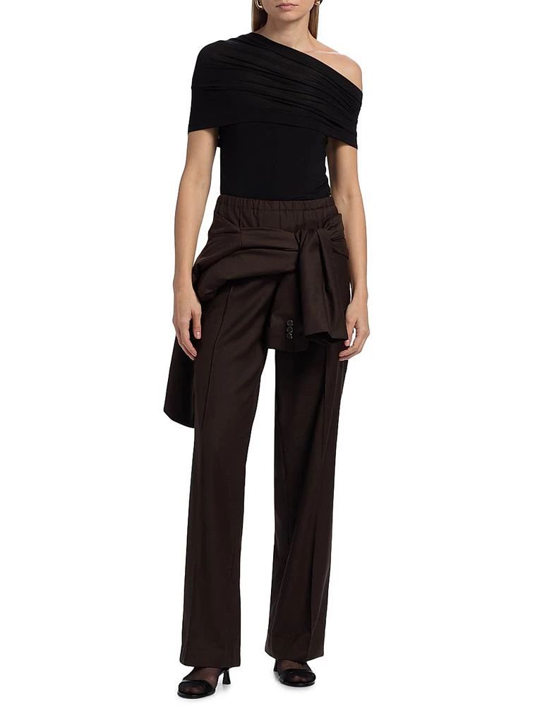 Helmut Lang Relaxed-Fit Wool Cargo Trousers 2