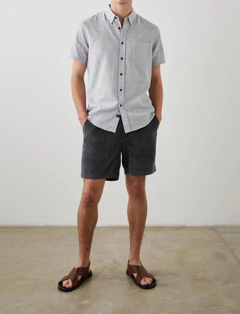 Rails Men's Fairfax Shirt In Iron Gate 1