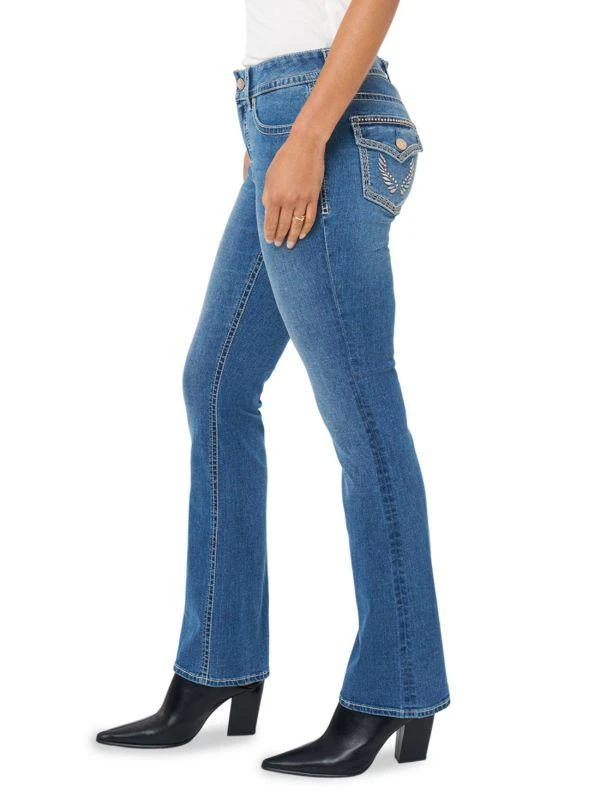 Seven7 ​Starlette Embroidered Pocket Bootcut Jeans 3