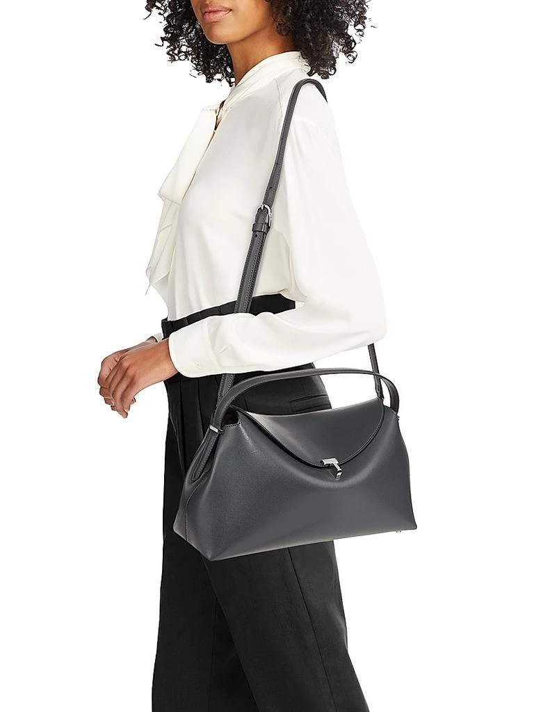 Totême T-Lock Leather Top Handle Bag 2