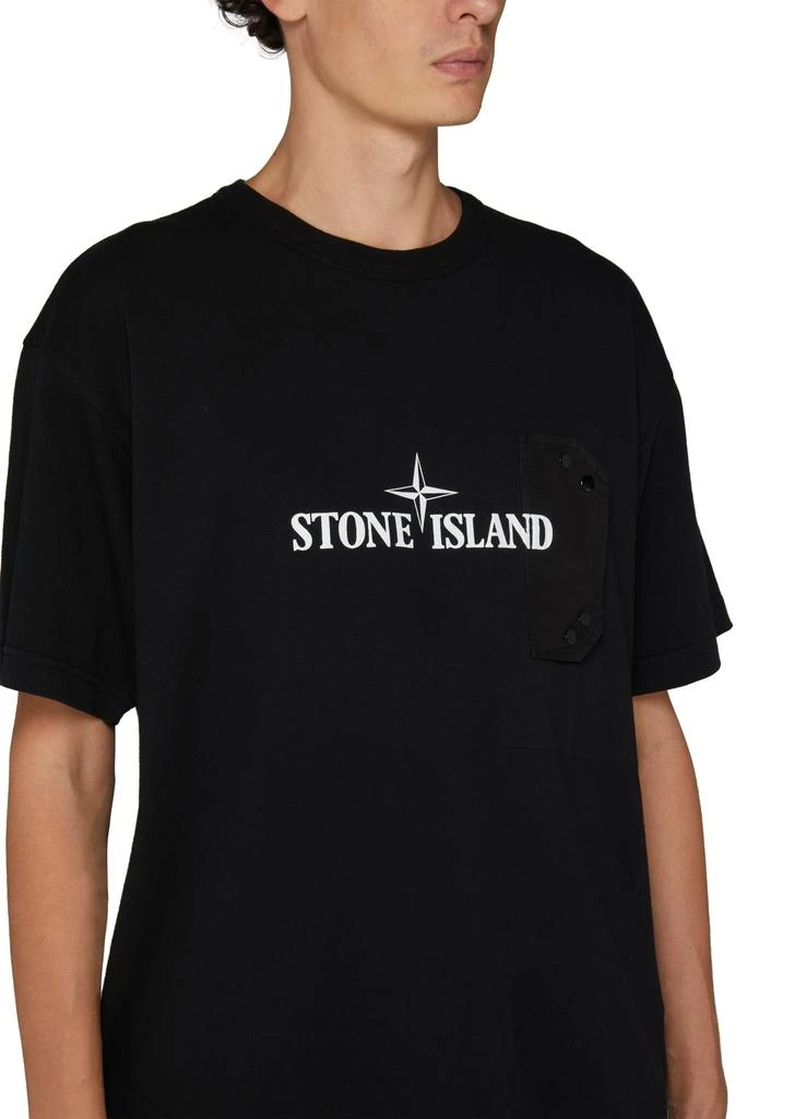 Stone Island Logo t-shirt 4