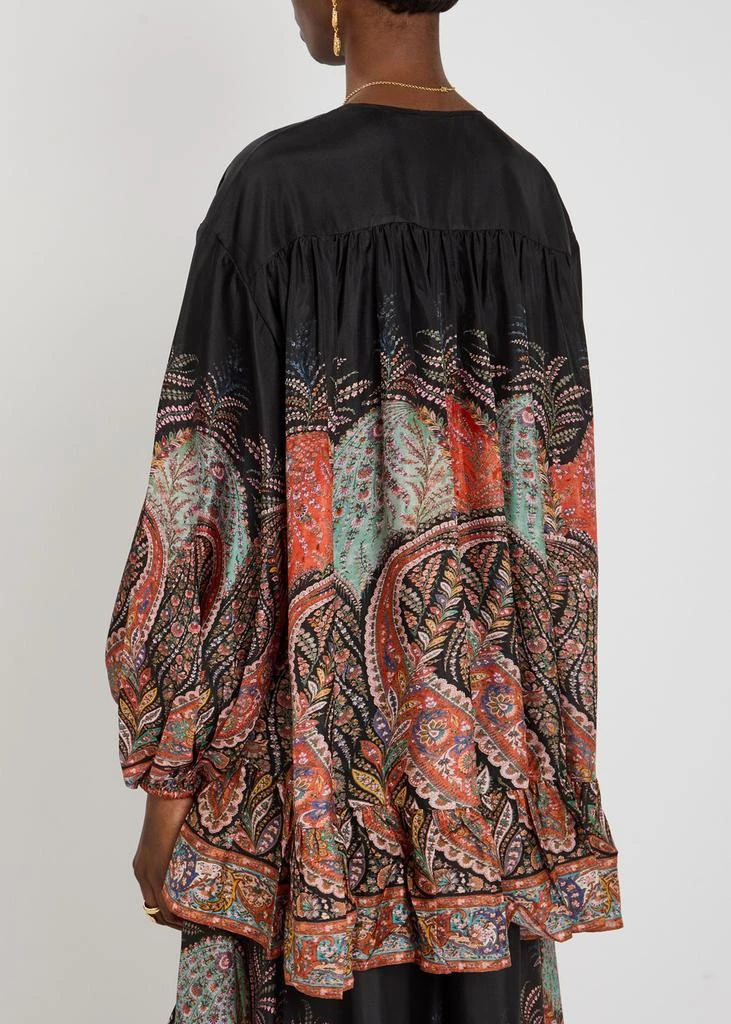 Zimmermann Rhiannon Ruffle Billow silk blouse 3