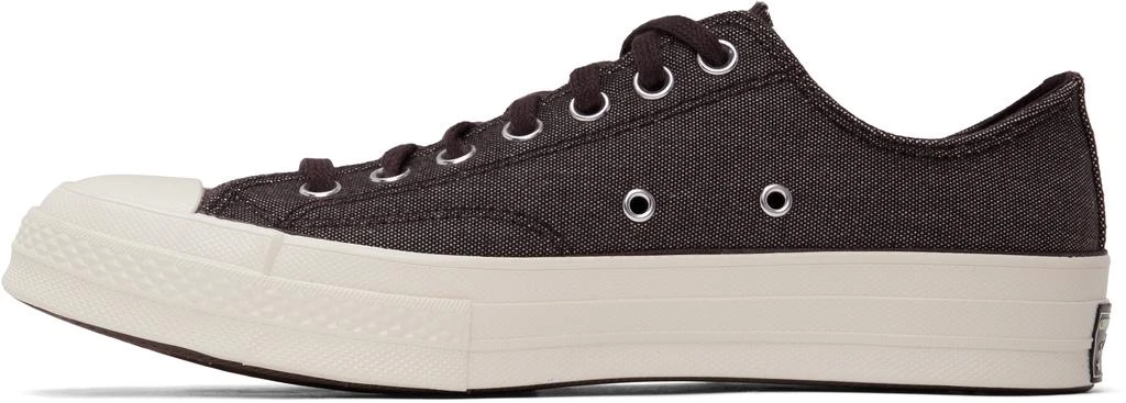 Converse Burgundy Chuck 70 Tough Textures Low Top Sneakers 3