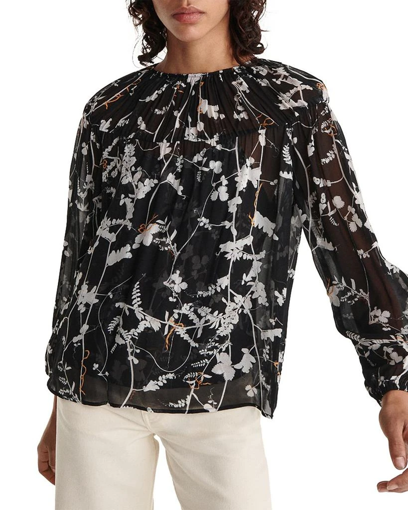 The Kooples Floral Print Top 1