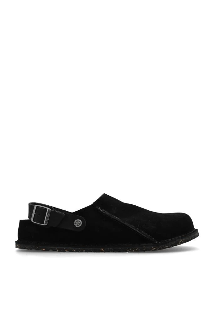 Birkenstock ‘Lutry Premium’ suede slides 1