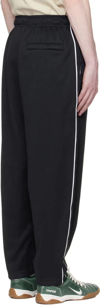 NIKE Black Oversized Knit Tracksuit Pants 3