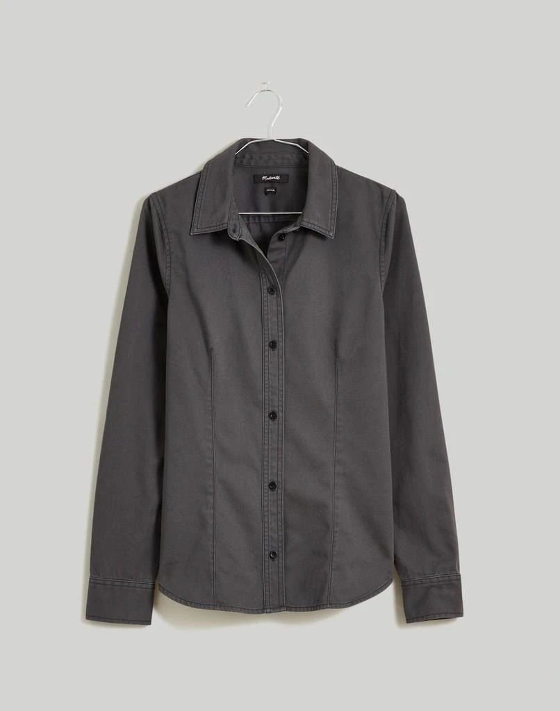 Madewell Darted Button-Up Shirt in (Re)generative Chino 6