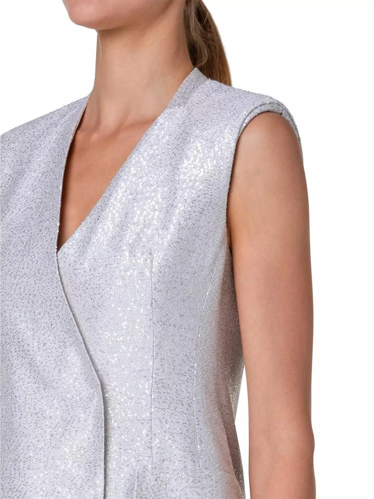 Akris Teresa Sequined Gilet 6