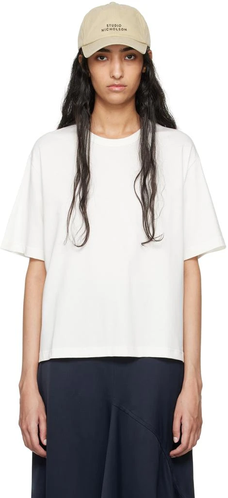 Studio Nicholson White Lee T-shirt 1