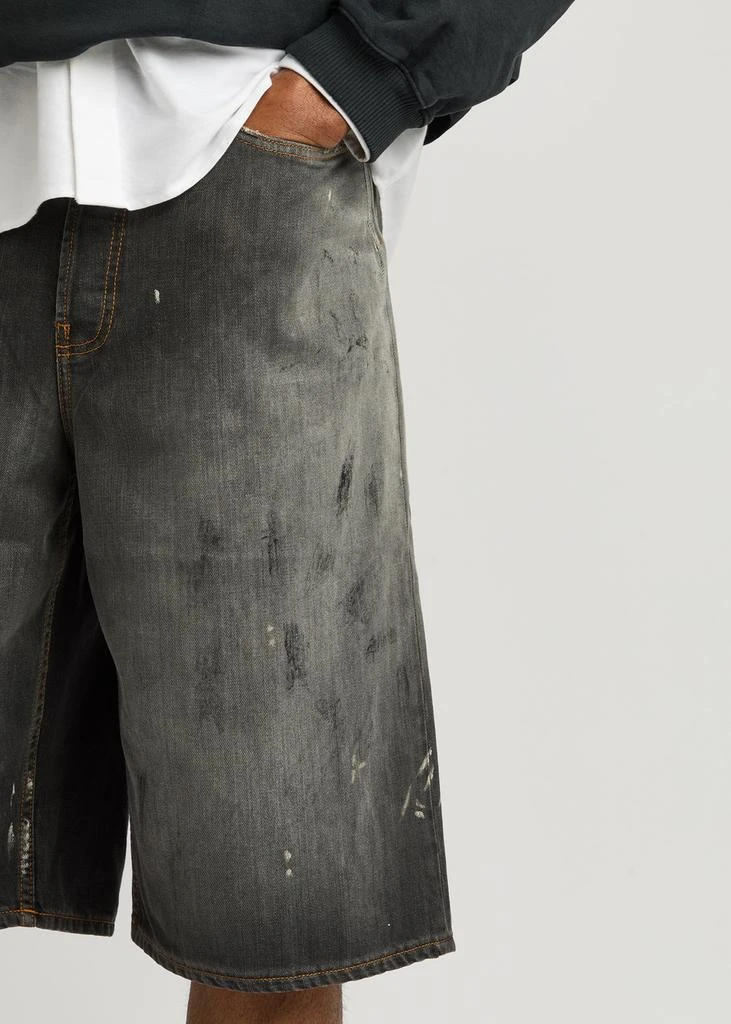 Acne Studios Distressed denim shorts 5