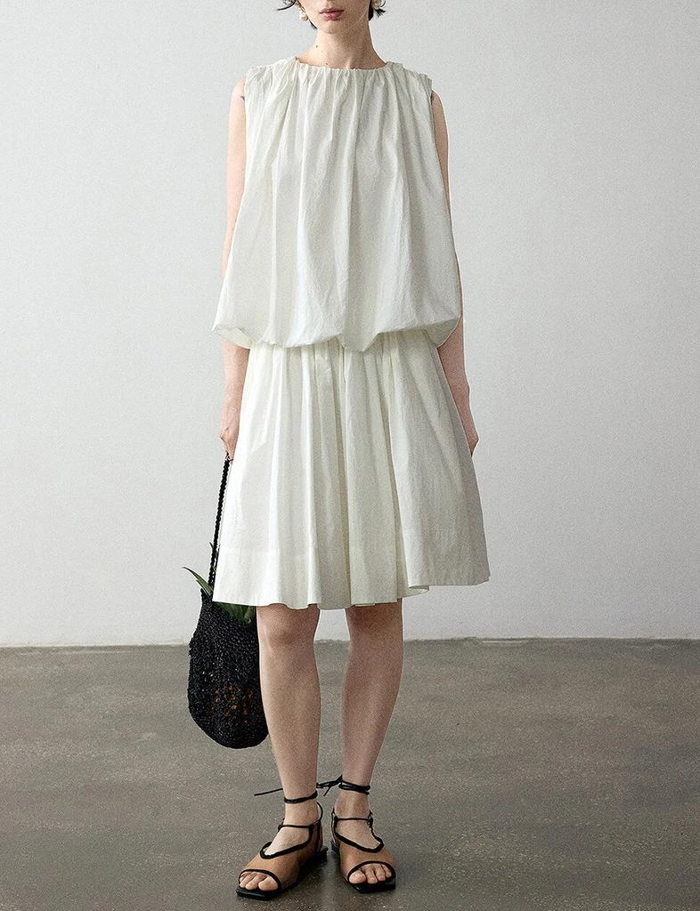 Pixie Market White Puff Parachute Top-PREORDER 5