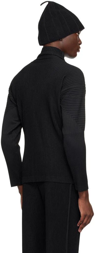Homme Plissé Issey Miyake Black Basics Turtleneck 3