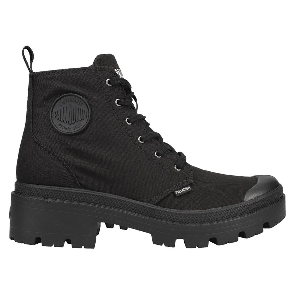 Palladium Pallabase Round Toe Platform Zippered Boots 1