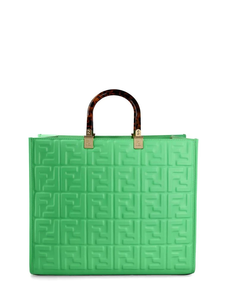 Fendi Fendi Monogram Embossed Tote Bag 2