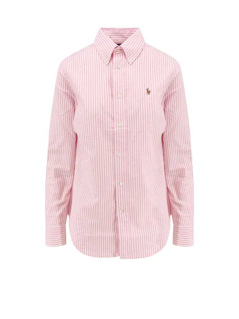 Ralph Lauren Polo Ralph Lauren Stretch Slim Fit Striped Oxford Shirt 1