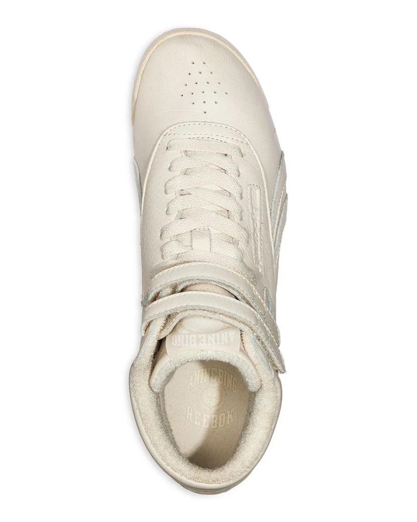 Reebok x Anine Bing Women's Freestyle High Top Sneakers 3