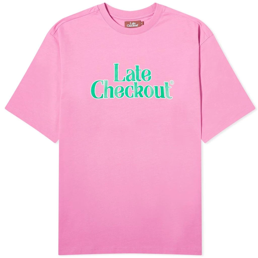 Late Checkout Late Checkout Logo T-Shirt 1