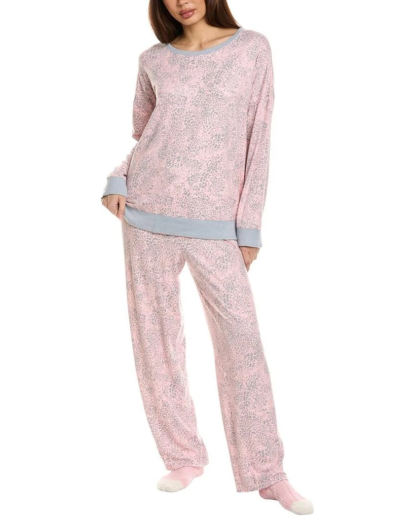 Ellen Tracy 2pc Top & Pant Pajama Set 1