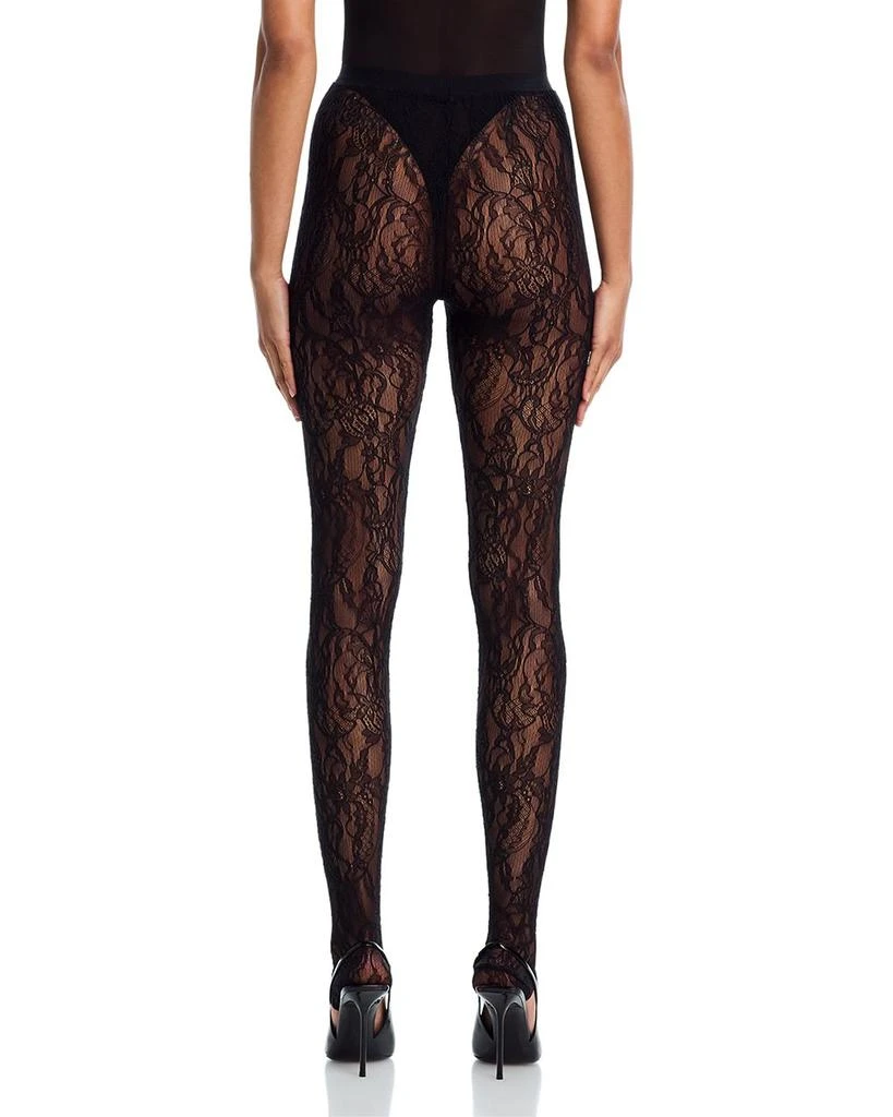 WARDROBE.NYC Lace Tights 3